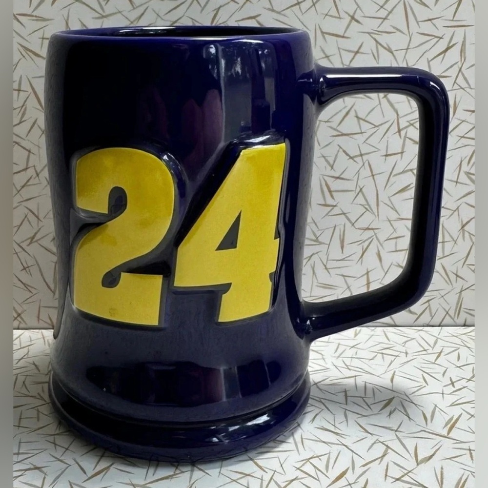 Large NASCAR Jeff Gordon Mug 18oz Coffee / Beer #24 Nascar JG Motorsports